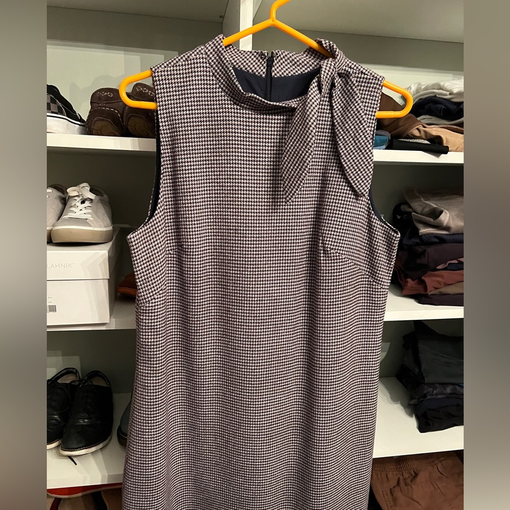 Ann Taylor Factory Black and White Mini Dress